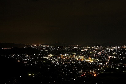 姫路市内の夜景