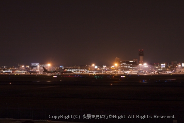 大阪国際空港を眺める