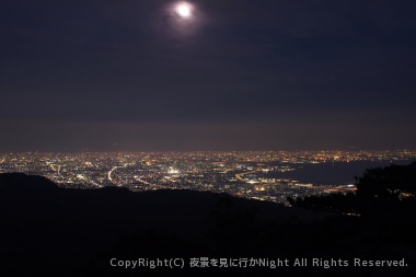 天狗岩からの夜景