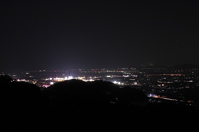 南国市を中心とした夜景