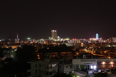 北谷町の夜景