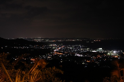 佐敷町の夜景