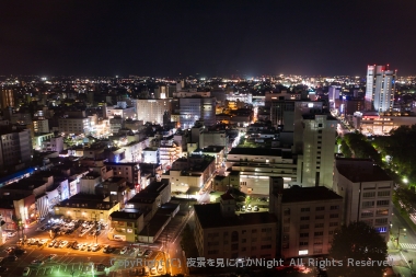 富山市街の夜景