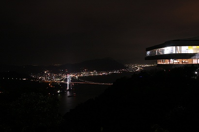 展望台と関門橋